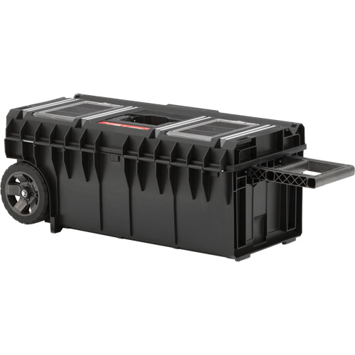 Arx Long Rolling Tool Chest, 31-1/5" x 15-1/5" x 12-7/10", Black Pathway Supply LP