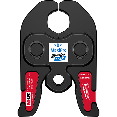 M&acirc;choire de presse ZoomLock MAX 1/8" pour outils de presse M18 FORCE LOGIC Pathway Supply LP