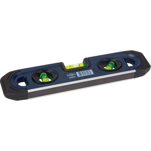 Torpedo Level, 9" L, 3 Vials, Magnetic Pathway Supply LP