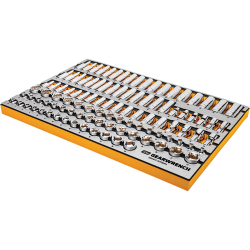 MEGAMOD Master Mechanics Tool Set in Premium Modular Foam Trays with Tool Storage, 1024 Pieces Pathway Supply LP