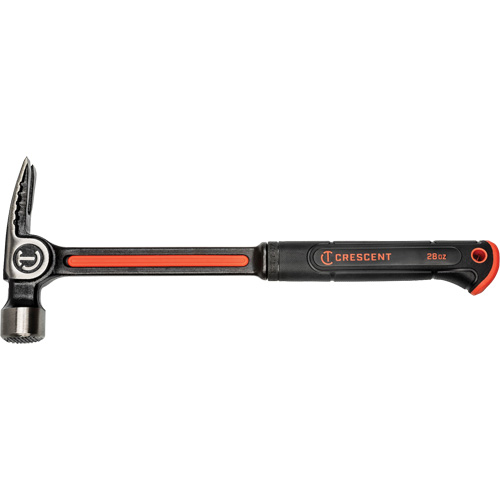 Marteau de charpente &agrave; face meul&eacute;e, 28 oz, Prise en Acier plein, 16" lo Pathway Supply LP