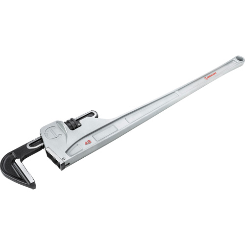 Pipe Wrench, 6" Jaw Capacity, 48" Long, Powder Coated Finish, Non-Ergonomic Handle Pathway Supply LP