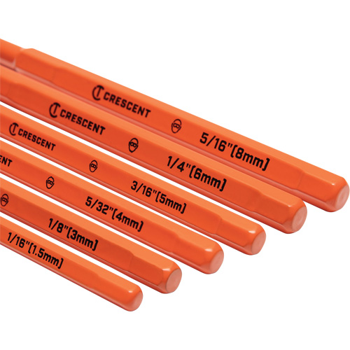 Pin Punch Set, 6 Pieces Pathway Supply LP