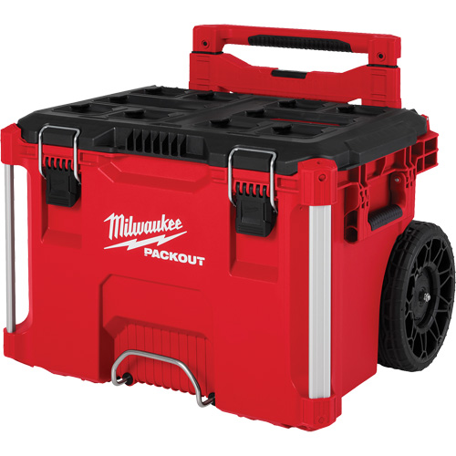Boîte &agrave; outils sur roues PACKOUT, 18" x 22" x 19-1/2", Noir/Rouge Pathway Supply LP