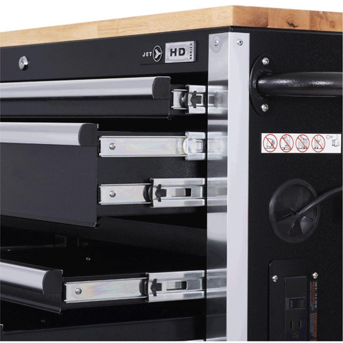 HDRC5212 HD Series Roller Cabinet, 12 Drawers, 51-1/4" W x 21" D x 40-3/10" H, Black Pathway Supply LP