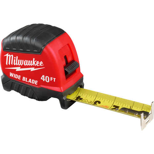 Wide Blade Tape Measure, 1-3/8" x 40' Pathway Supply LP