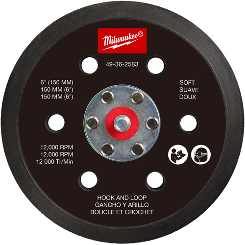 Soft Hook and Loop Sander Backing Pad Pathway Supply LP