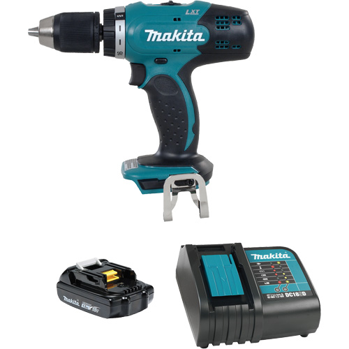 LXT Compact Drill-Driver Kit, Lithium-Ion, 18 V, 1/2"/1-7/16" Chuck, 420 in-lbs Torque Pathway Supply LP