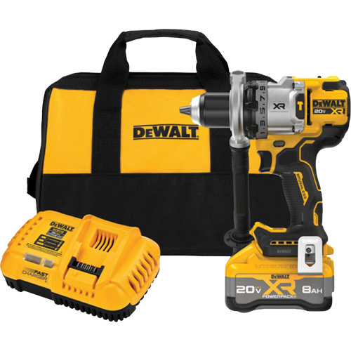 Trousse de marteau perforateur sans balai &agrave; 3 vitesses MAX* XR avec batterie XR POWERPACK , Mandrin 1/2", 20 V Pathway Supply LP