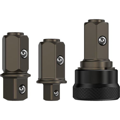 Jeu de carr&eacute;s d'entraînement de rechange de 1/4" et 3/8"pour cl&eacute; &agrave; cliquet &agrave; t&ecirc;te scell&eacute; DCF500 Pathway Supply LP