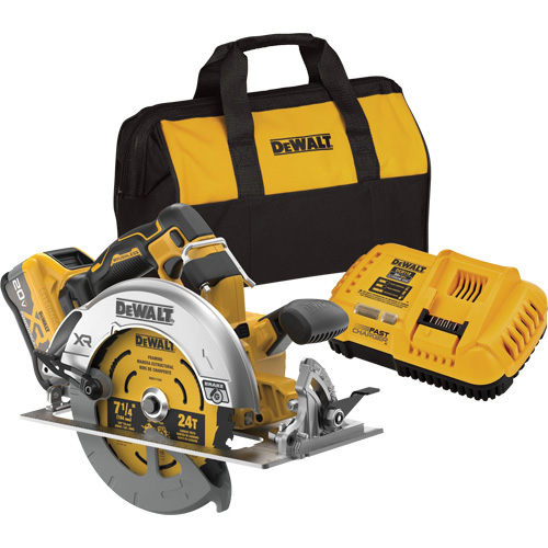 MAX* XR&reg; Brushless Cordless Circular Saw Kit with XR POWERPACK, 7-1/4", 20 V Pathway Supply LP