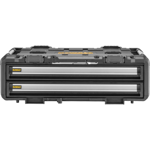 Bloc &agrave; 2 tiroirs TOUGHSYSTEM 2.0 DXL, 30" x 21-13/20" x 10", Noir/Jaune Pathway Supply LP