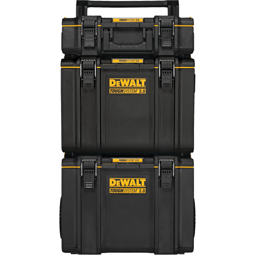 Syst&egrave;me de rangement sur roues TOUGHSYSTEM 2.0, 24" x 20-2/5" x 34-1/2", Noir/Jaune Pathway Supply LP