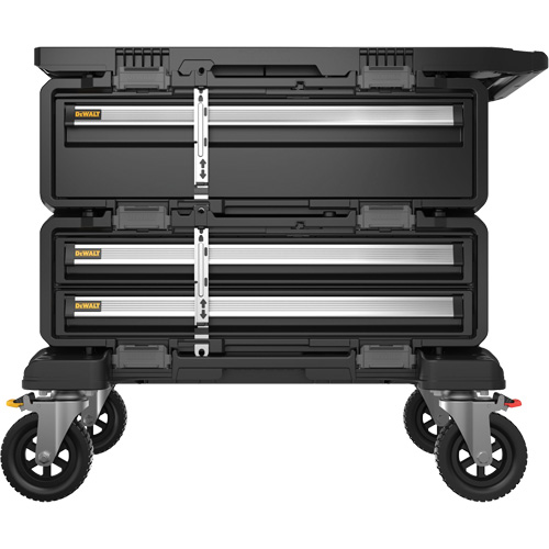Poste de travail modulaire 4-en-1 TOUGHSYSTEM 2.0 DXL, 34" x 25-4/5" x 30", Noir/Jaune Pathway Supply LP