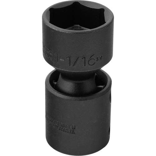 Universal Socket, Impact, 1-1/16", 1/2" Drive, 6 Points Pathway Supply LP