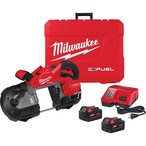 M18 FUEL Deep Cut Dual Trigger Band Saw Kit, 18 V, 5" Capacity Pathway Supply LP