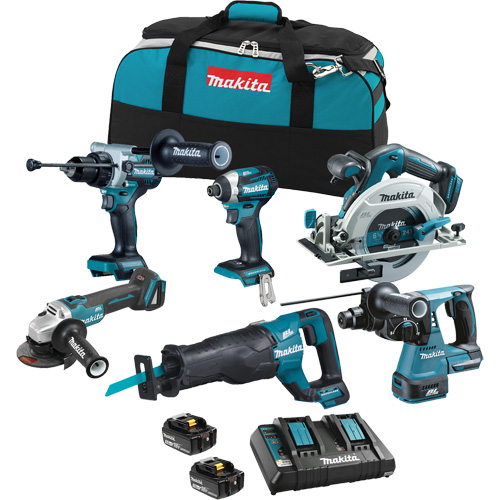 LXT Brushless 6 Tool Combo Kit, Lithium-Ion, 18 V Pathway Supply LP