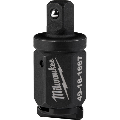 Adaptateur d'enclume pour cl&eacute; &agrave; rochet polygonale INSIDER, Prise 1/4", Douille 1/4", 0,55" lo, Sph&eacute;rique Pathway Supply LP