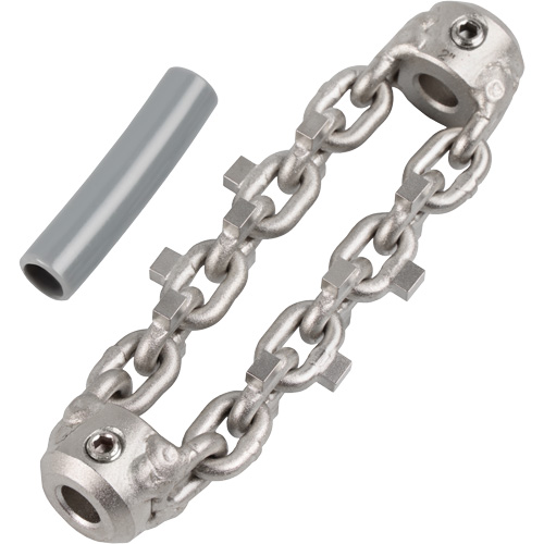 Chaîne de nettoyage de tuyaux de 2" pour c&acirc;ble de serpent &agrave; chaîne de 1/4" Pathway Supply LP