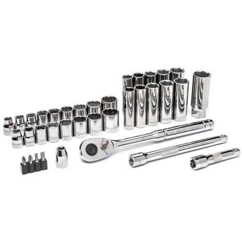 3/8” Drive 72-Tooth, 12-Point Drive Mechanics Tool Set Pathway Supply LP