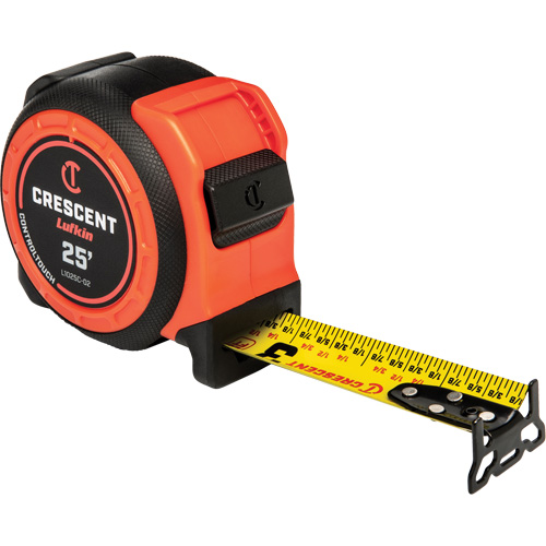 CONTROLTOUCH Tape Measure, 1-3/16" x 25', SAE Graduations Pathway Supply LP