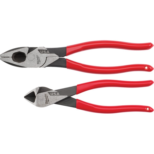 Dipped Grip Cutting Pliers Set, 2 Pieces Pathway Supply LP