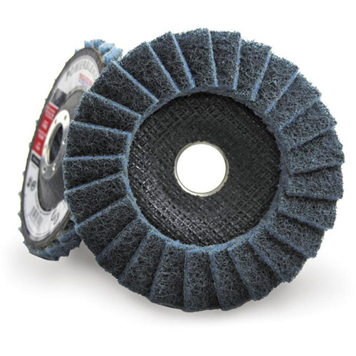 POWERBLEND SCD Surface Conditioning Flap Disc, 4-1/2" x 7/8", Type 29, Fine Grit Pathway Supply LP