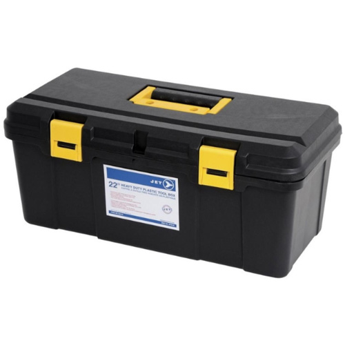 Coffre &agrave; outils portatif en plastique JPTB-22, 22" la x 10-1/4" p x 9-1/2" h, Noir Pathway Supply LP