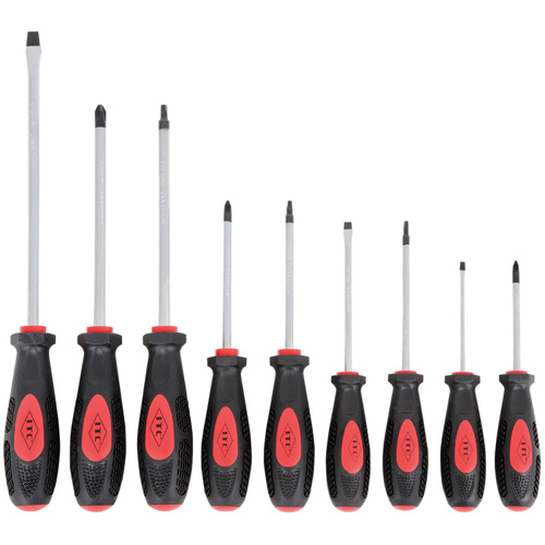 IESD-9S Ergonomic Screwdriver Set, 9 Pcs., Magnetic Pathway Supply LP