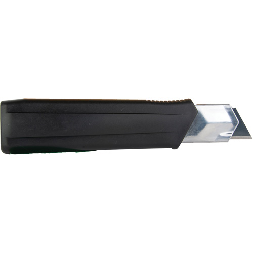 Couteau r&eacute;tractable de 25 mm, Acier inoxydable, Robuste, Prise en Caoutchouc Pathway Supply LP