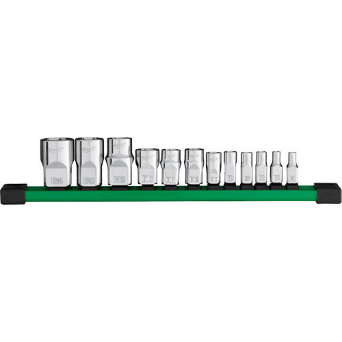 Jeu de douilles, Torx, Prise 1/4"/1/2"/3/8", 12 mr Pathway Supply LP