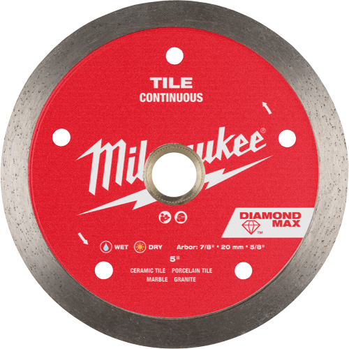 DIAMOND MAX Continuous Tile Diamond Blade Pathway Supply LP
