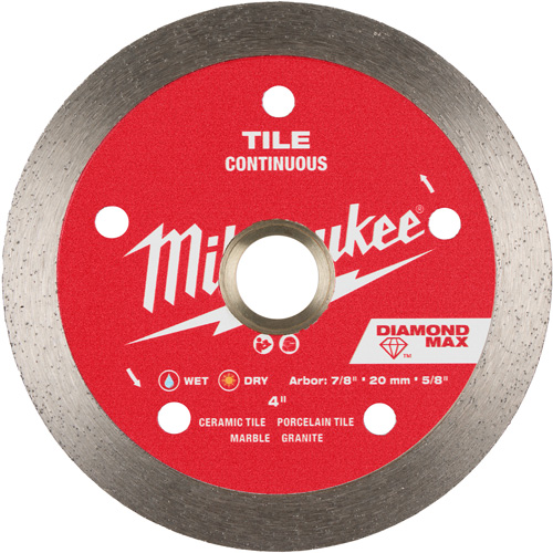 DIAMOND MAX Continuous Tile Diamond Blade Pathway Supply LP