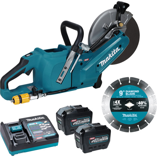 40Vmax XGT Brushless Power Cutter with 8.0Ah Batteries Kit, 9", 40 V Pathway Supply LP