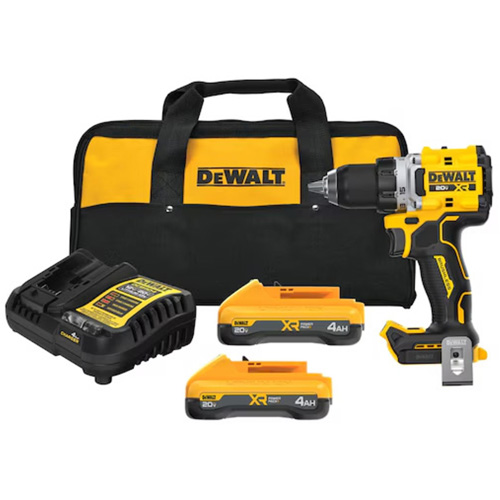 MAX* XR&reg; Brushless Cordless Drill/Driver Kit, Lithium-Ion, 20 V, 1/2" Chuck Pathway Supply LP