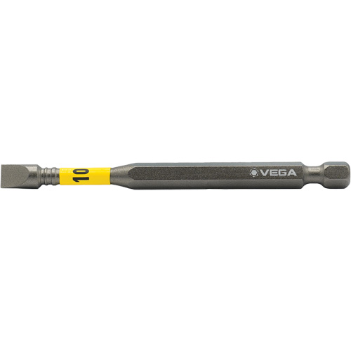 Impactech&reg; Power Bit, Slot, 10F-12R Tip, 1/4" Drive Size, 3-1/2" Length Pathway Supply LP