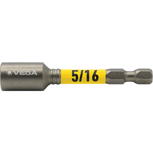 Tourne-&eacute;crou Impactech, Embout 5/16", Prise 1/4", 2-9/16" lo, Magn&eacute;tique Pathway Supply LP