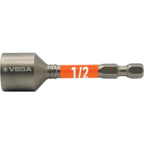 Tourne-&eacute;crou Impactech, Embout 1/2", Prise 1/4", 2-9/16" lo, Magn&eacute;tique Pathway Supply LP