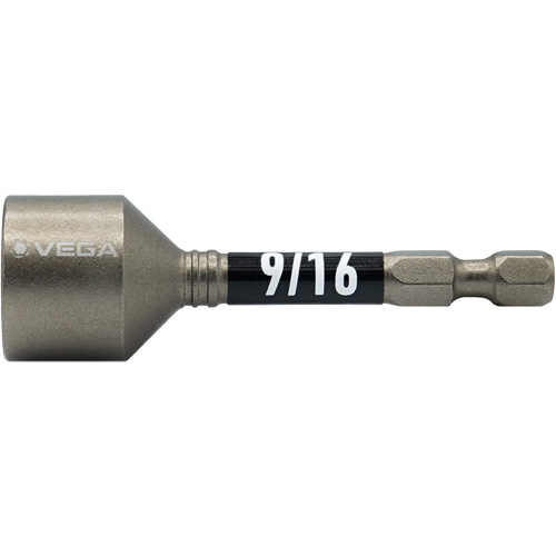 Tourne-&eacute;crou Impactech, Embout 9/16", Prise 1/4", 2-9/16" lo, Magn&eacute;tique Pathway Supply LP