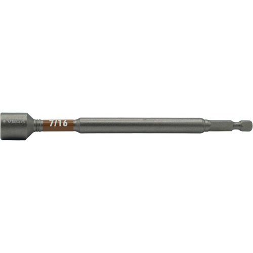 Tourne-&eacute;crou Impactech, Embout 7/16", Prise 1/4", 6" lo, Magn&eacute;tique Pathway Supply LP
