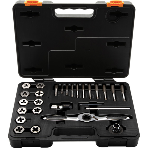 Metric Ratcheting Tap & Die Set, 27 Pieces Pathway Supply LP
