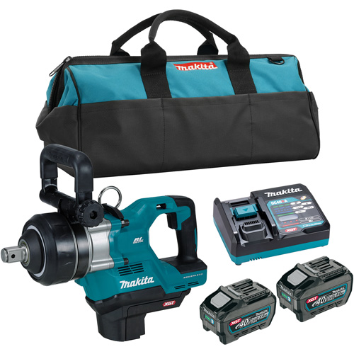Trousse cl&eacute; &agrave; chocs 1" &agrave; enclume courte sans balai 40Vmax XGT, 40 V, Mandrin 1" Pathway Supply LP