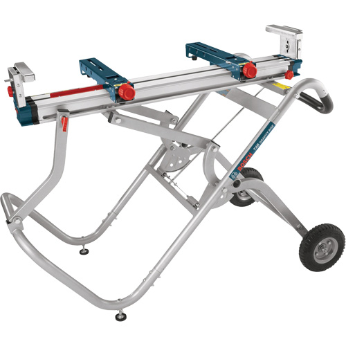Support pour scie &agrave; onglets Gravity-Rise avec roues Pathway Supply LP