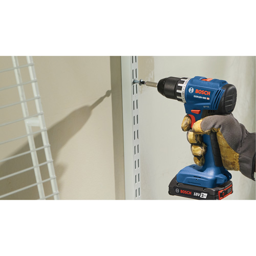 Compact Brushless Drill/Driver Kit, Lithium-Ion, 18 V, 1/2" Chuck, 400 in-lbs. Torque Pathway Supply LP