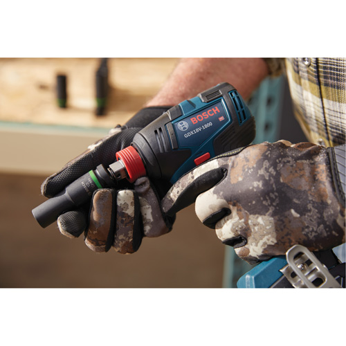 Two-In-One Bit/Socket Impact Driver/Wrench Kit, 1/2", 1800 in-lbs. Max. Torque, 18 V, Lithium-Ion Pathway Supply LP