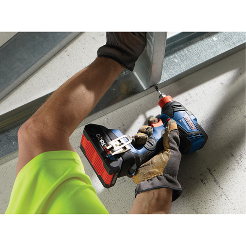 Two-In-One Bit/Socket Impact Driver/Wrench Kit, 1/2", 1800 in-lbs. Max. Torque, 18 V, Lithium-Ion Pathway Supply LP