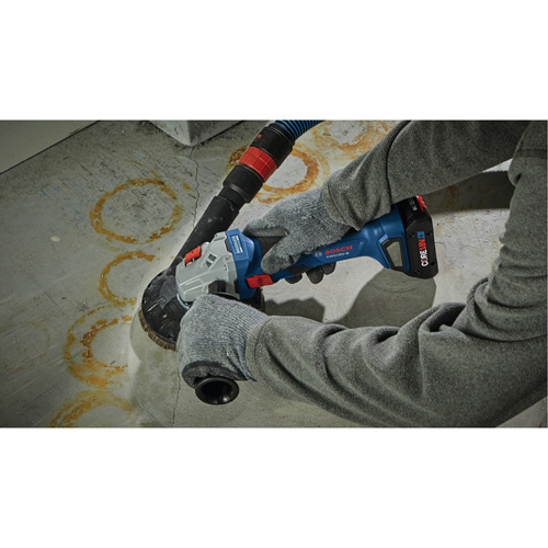 Brushless Angle Grinder with Slide Switch, 4-1/2" Wheel, 18 V Pathway Supply LP