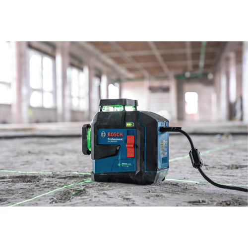 360° Green-Beam Three-Plane Leveling and Alignment Laser Pathway Supply LP