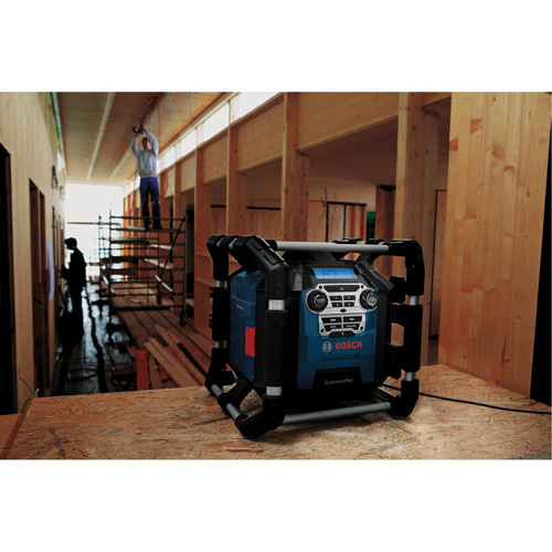 Radio de chantier avec Bluetooth 5.0 et station dalimentation, Lithium-ion, 18 V Pathway Supply LP