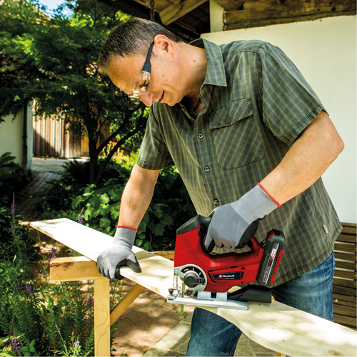 Scie sauteuse &agrave; vitesse variable sans (outil seulement), 18 V, Lithium-ion, 0-2400 coups/min, 1" Longueur de la course Pathway Supply LP